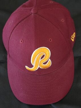 New Era Washington Redskins Classic R Logo Omaha 59FIFTY Fitted Hat